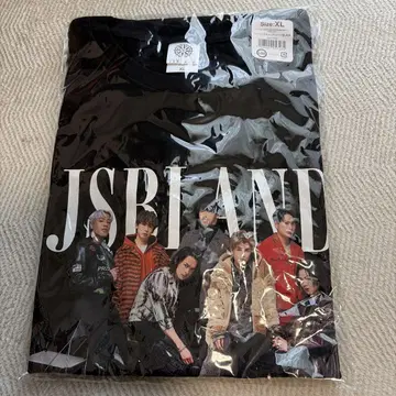 JSB LAND 사진 롱 슬리브 T셔츠 XL 블랙