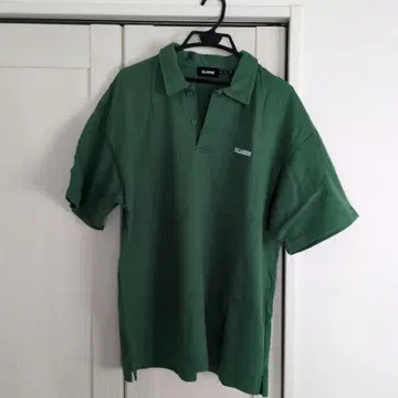 XLARGE 그린 피케 셔츠 XL