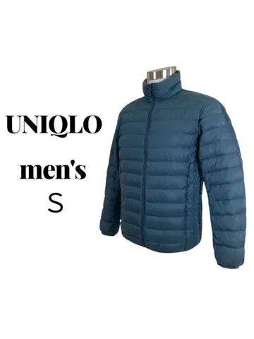 유니클로 울트라 라이트 다운 블루그린 남성용 S