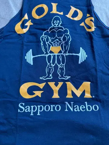GOLD'S GYM 골드짐 탱크탑 네이비