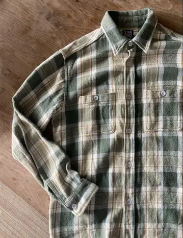 SD 플란넬 체크 셔츠 스탠다드 캘리포니아