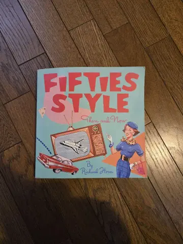 Fifties Style Then and Now 중고 서적 디자인 북