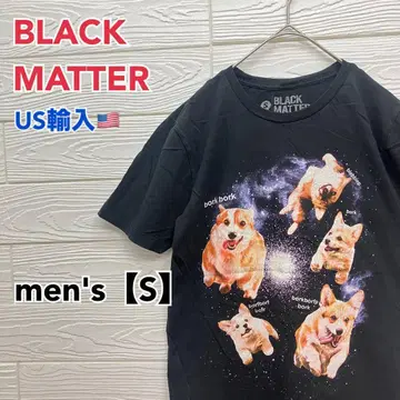 T483 [ US 수입 ] 코기 티셔츠 블랙 계열 men's [ S ]