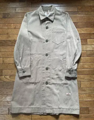 Dickies 카키 카츠라기 롱 코트
