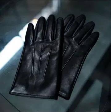MB ULTIMATE FABRIC 파마 가죽 그로브/실크 라이너