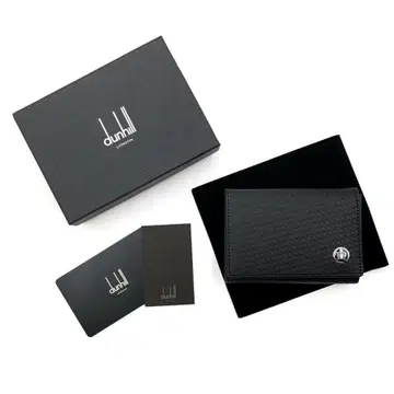 컨디션 최상 던힐 dunhill 명함지갑 카드 케이스 11-2509124