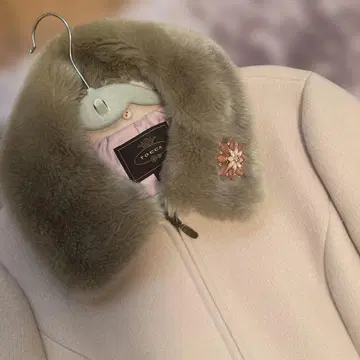 토카 베이지 롱 코트