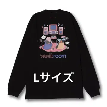 valtroom x nqrse L/S TEE / BLACK L