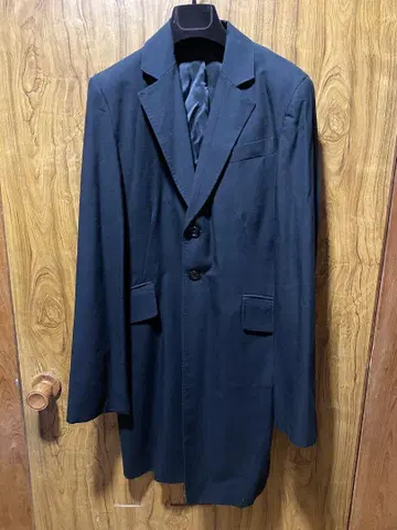 앤드뮐미스터 체스터 코트 블랙 ANN DEMEULEMEESTER