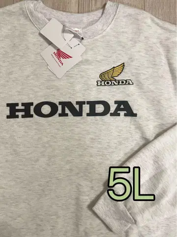 혼다 HONDA 자수 속기모 맨투맨 트레이닝복 빅 사이즈 5L