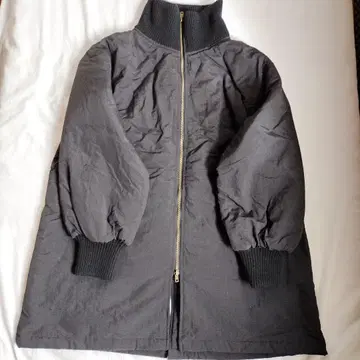 벌룬 슬리브 더블 지퍼 자켓