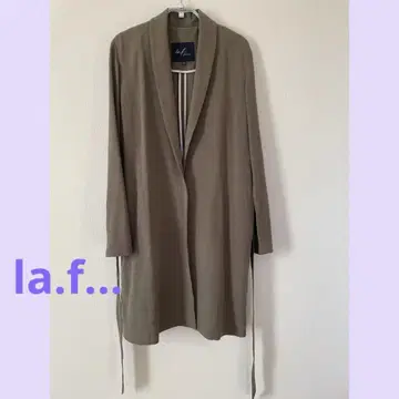 la.f - 얇은 소재 코트
