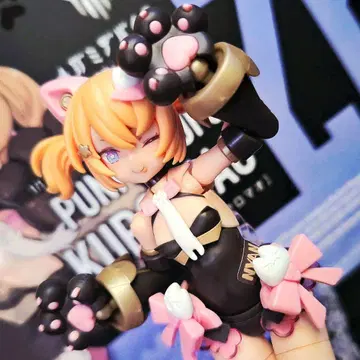 완성품 메가미 디바이스 PUNIMOFU 블랙 마오 프라모델 푸니모후