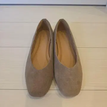 SLOBE IENA 베이지 플랫슈즈