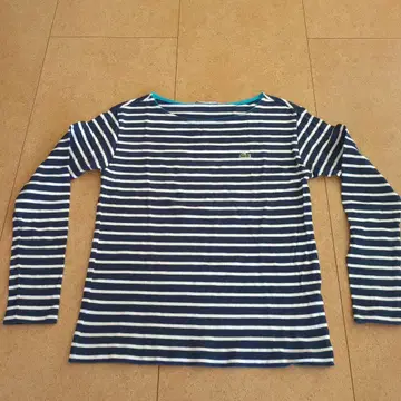 LACOSTE 스트라이프 긴팔 T셔츠