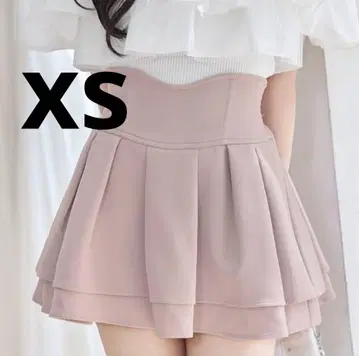 미셸 마카롱 명예의 전당!! 슬림 레그가 되는 스커트 핑크 XS 사이즈