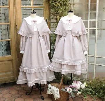 Amavel Flavor Macaroon 케이프 포함 원피스