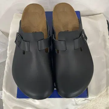 BIRKENSTOCK Boston BS 블랙 사보 샌들 46
