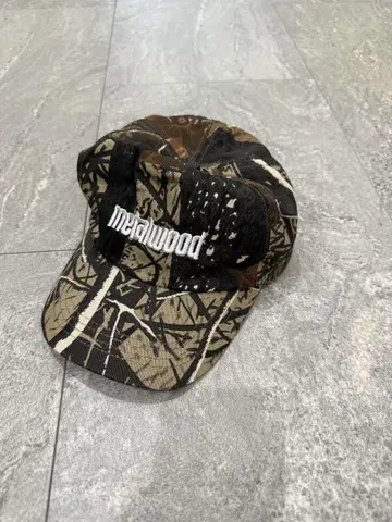 METALWOOD STUDIO 카모플라쥬 캡
