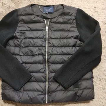 JEANSFACTORY 블랙 퀼팅 자켓