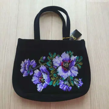 FEILER 꽃무늬 자수 핸드백