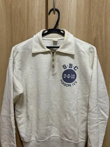 McCOY sportswear 하프 지퍼 스웨트 셔츠 38