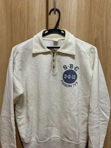 McCOY sportswear 하프 지퍼 스웨트 셔츠 38