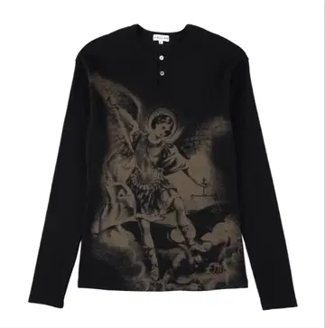 미사용 새상품 Vallad V.HENRY NECK L/S 써멀 L 블랙