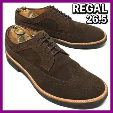 REGAL 리갈 GORE-TEX 26.5cm 스웨이드 윙팁