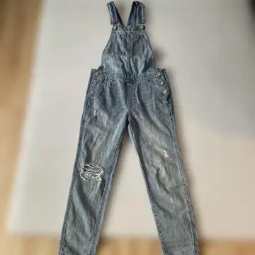 GAP 데님 오버롤 XXS 라이트 블루