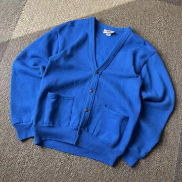 초레어 70s RUSSEL 맨투맨 가디건 vintage 80s