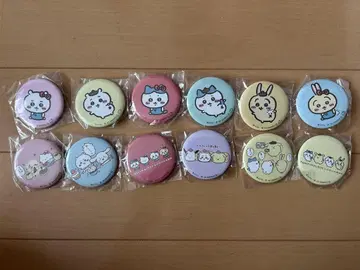 치이카와 x 산리오 캐릭터즈 캔뱃지 전 12종 컴플리트