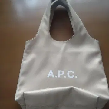 APC NINON 스몰 토트백 페일 골드