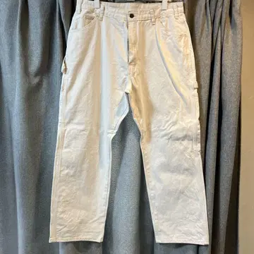 새상품급 Dickies 페인터 팬츠 화이트