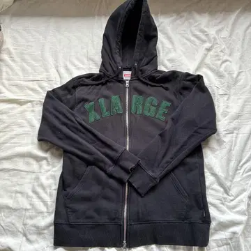 X-LARGE 로고 후드티
