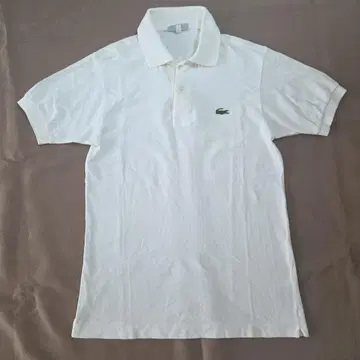 Lacoste 화이트 피케 셔츠 반팔