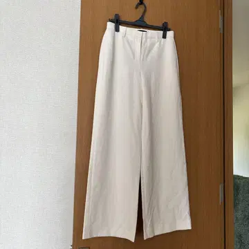 띠어리 와이드 팬츠 아이보리