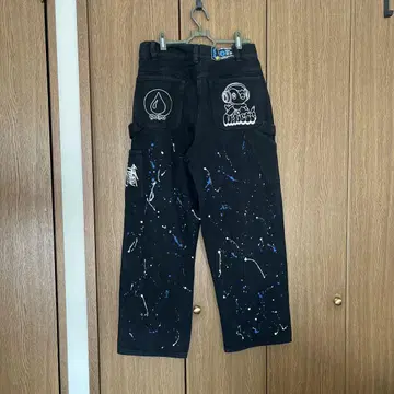 9090s 페인터 팬츠 팽도리 콜라보