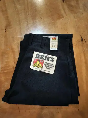 벤데이비스 프리스코 팬츠 W32 블랙