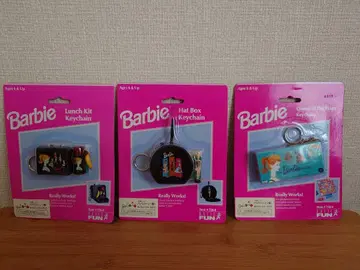 바비 키체인 3세트