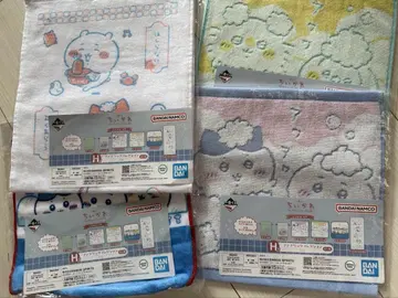 치이카와 1번 복권 손수건 4장