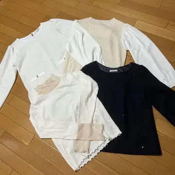 깔끔한 상의 묶음 판매