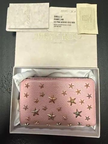 JIMMY CHOO SIBELI J 접이식 지갑