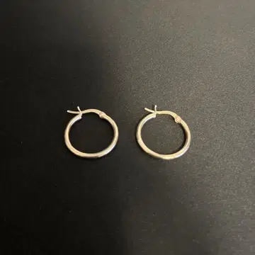 실버925 20mm 후프 귀걸이 빈티지