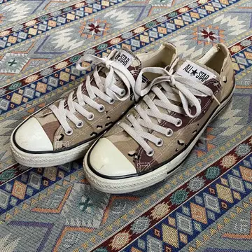 00s 초기 converse 컨버스 올스타 샌드 카모 low 27cm