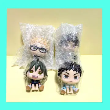 하이큐 큐룽하게 쳐다보는 포즈 미니 피규어 4종 세트