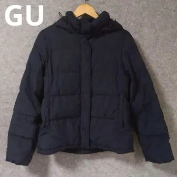 GU 충전솜 블루종 후드 자켓