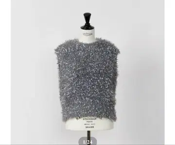 heve Tinker Knit gray 헤이 티커니트