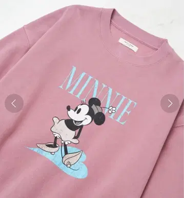 FREAK'STORE 한정판 Minnie Mouse 하트 프린트 맨투맨