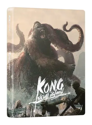 킹콩: 섬의 거신 스틸북 수입반 4K + Blu-ray